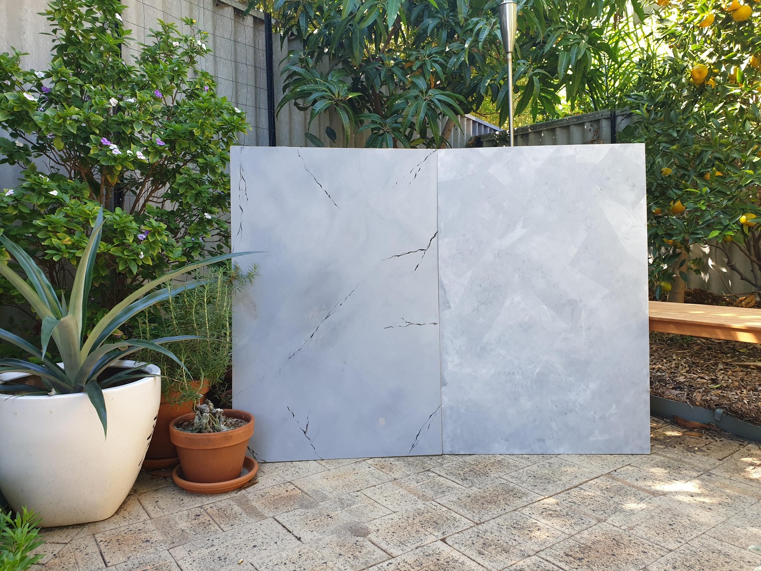 DIY Concrete Backdrop - image 4 - student project