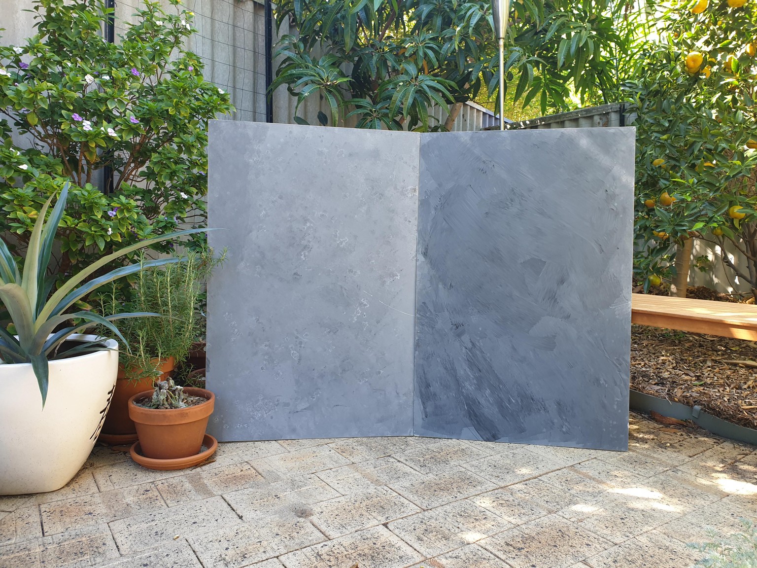 DIY Concrete Backdrop - image 5 - student project