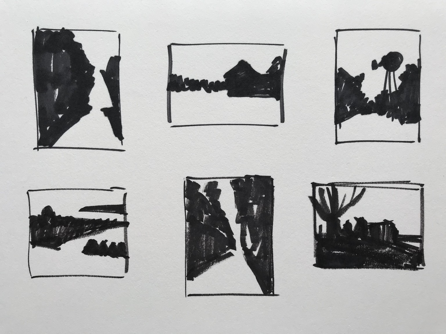 Notan Sketches - image 2 - student project