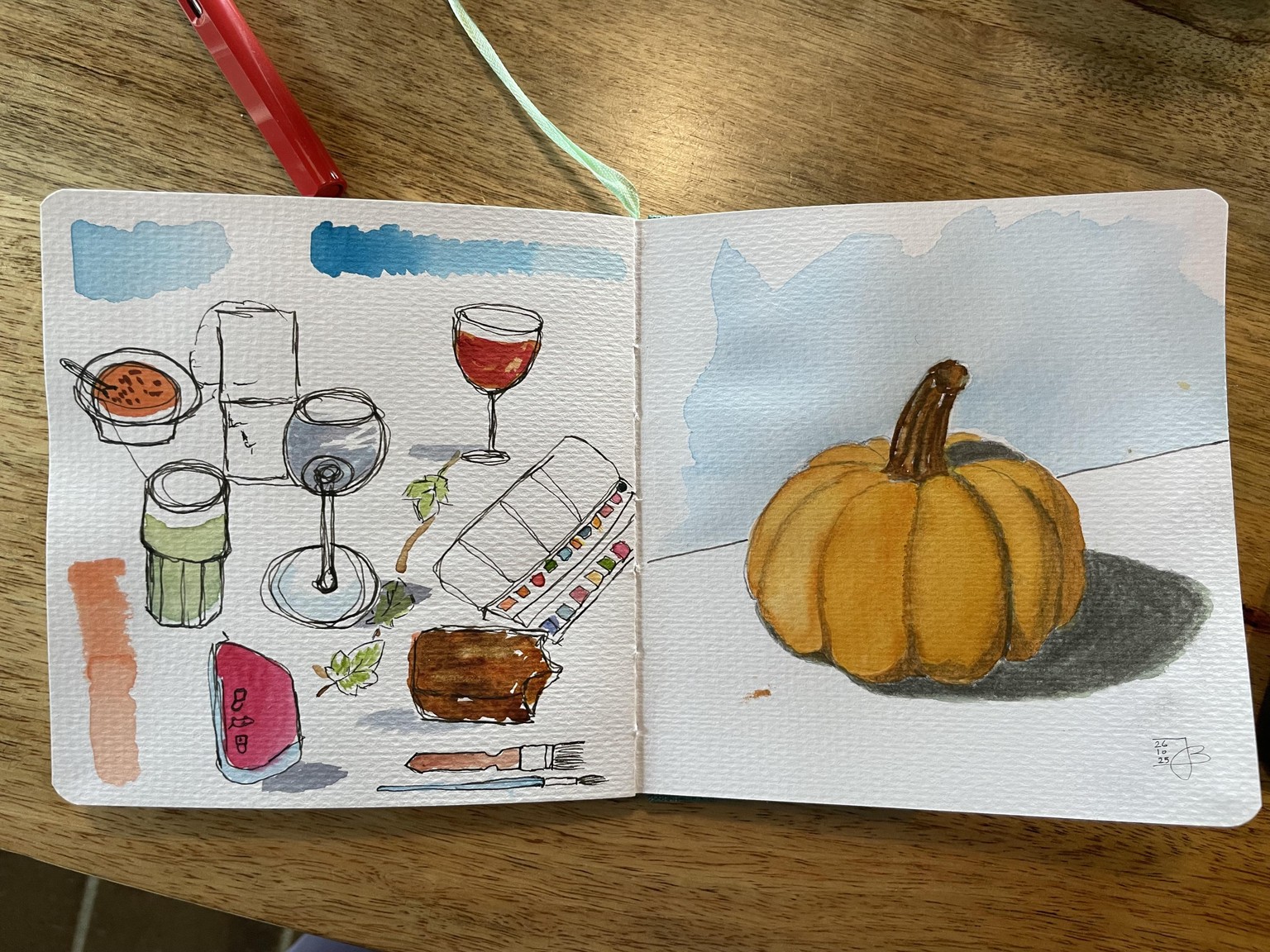My first sketchbook just finished! - image 2 - student project