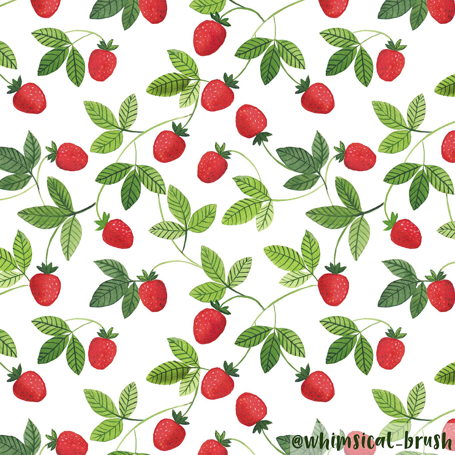 Strawberries and blueberries - image 2 - student project
