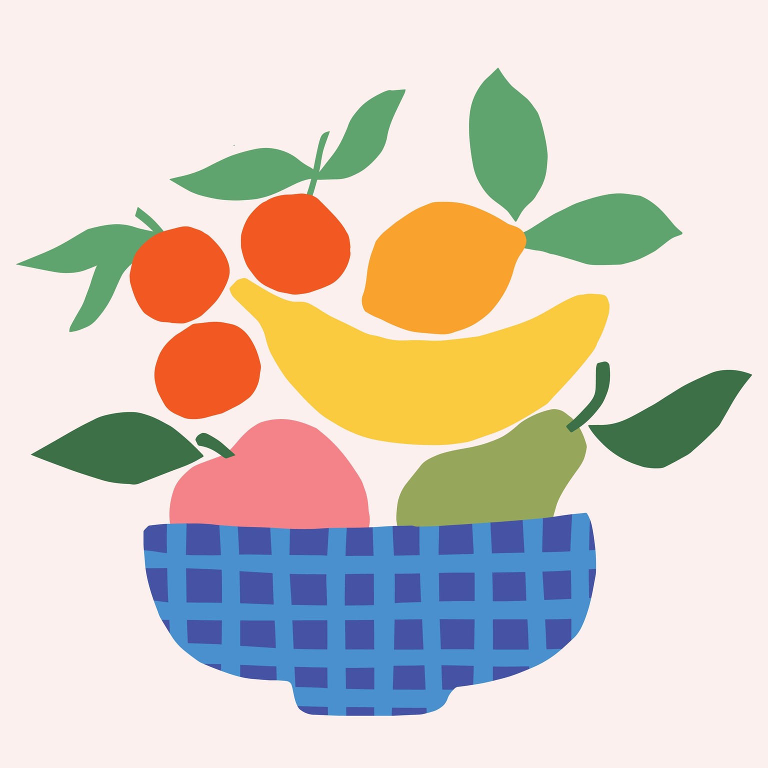 Mixed Fruit Digital Collage - image 1 - student project