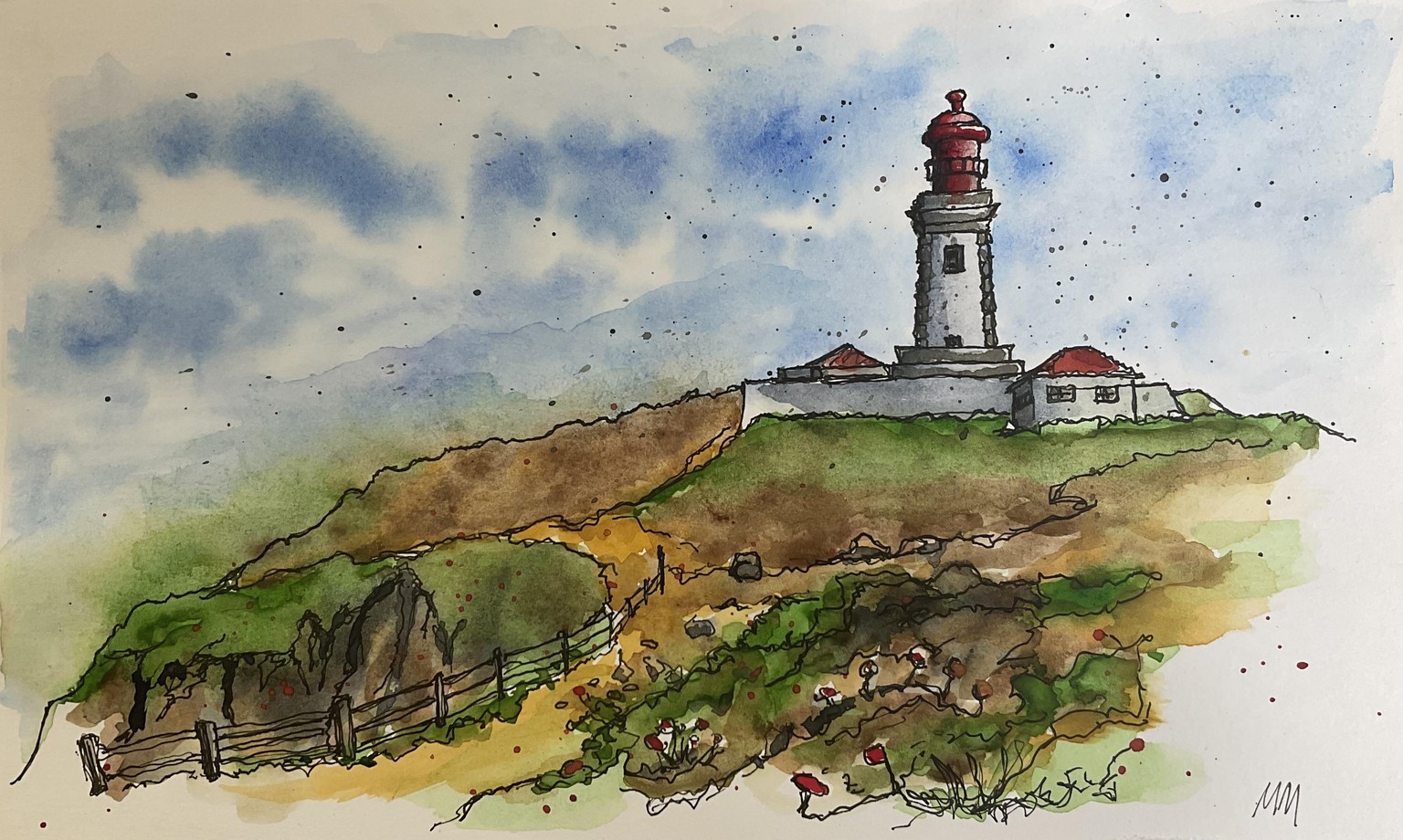 Urban Sketching-Learn Pen and Watercolor Techniques - image 1 - student project