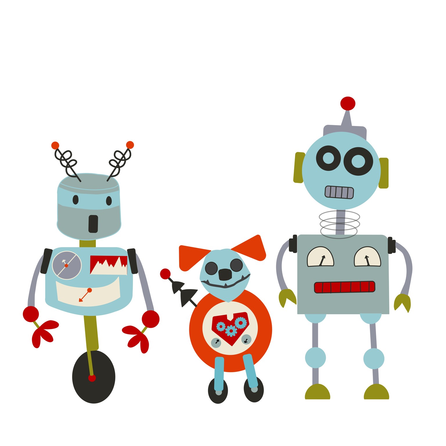 Robots! Meet Kevin, Rover, and Stan. - image 2 - student project