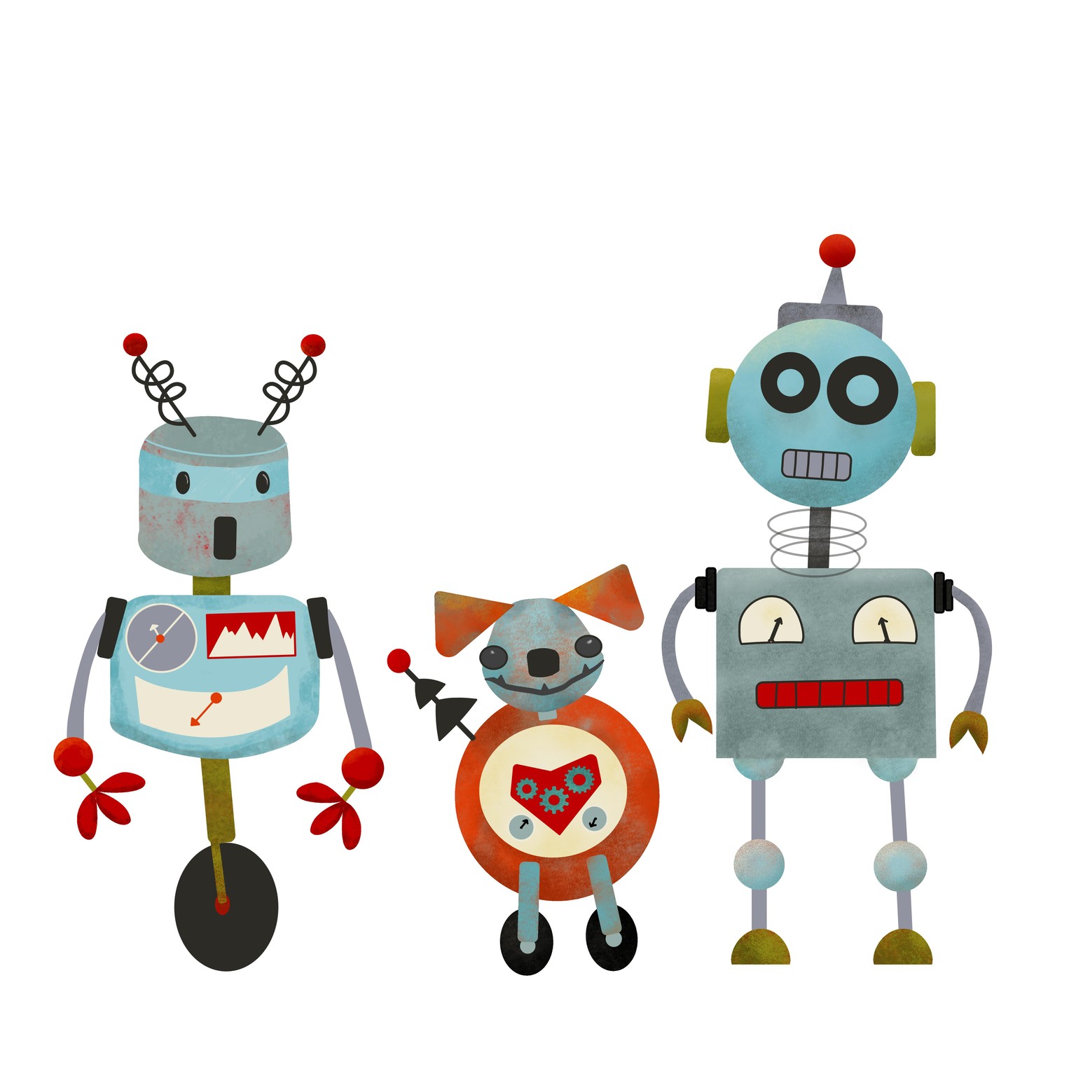 Robots! Meet Kevin, Rover, and Stan. - image 3 - student project