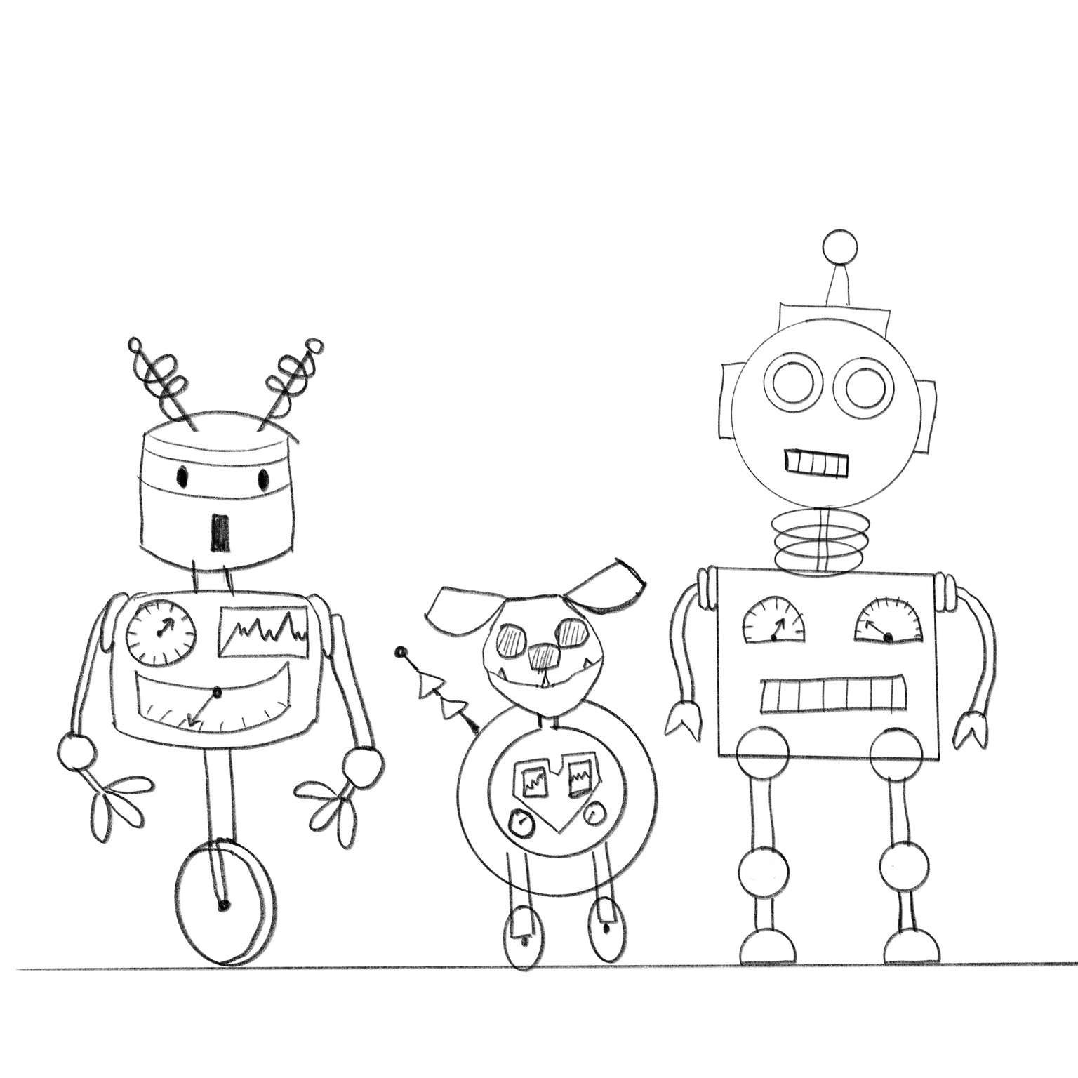Robots! Meet Kevin, Rover, and Stan. - image 1 - student project