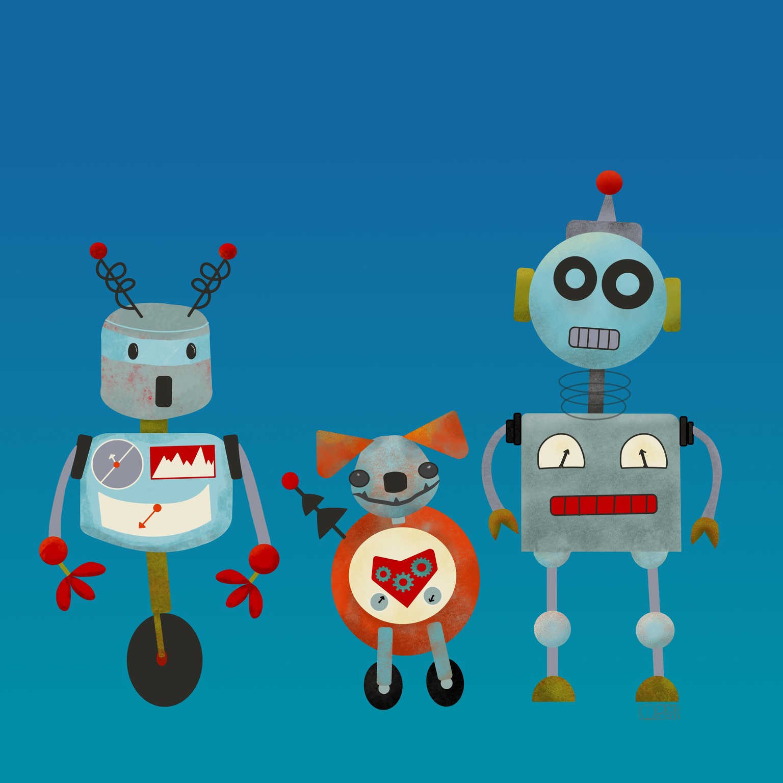 Robots! Meet Kevin, Rover, and Stan. - image 4 - student project