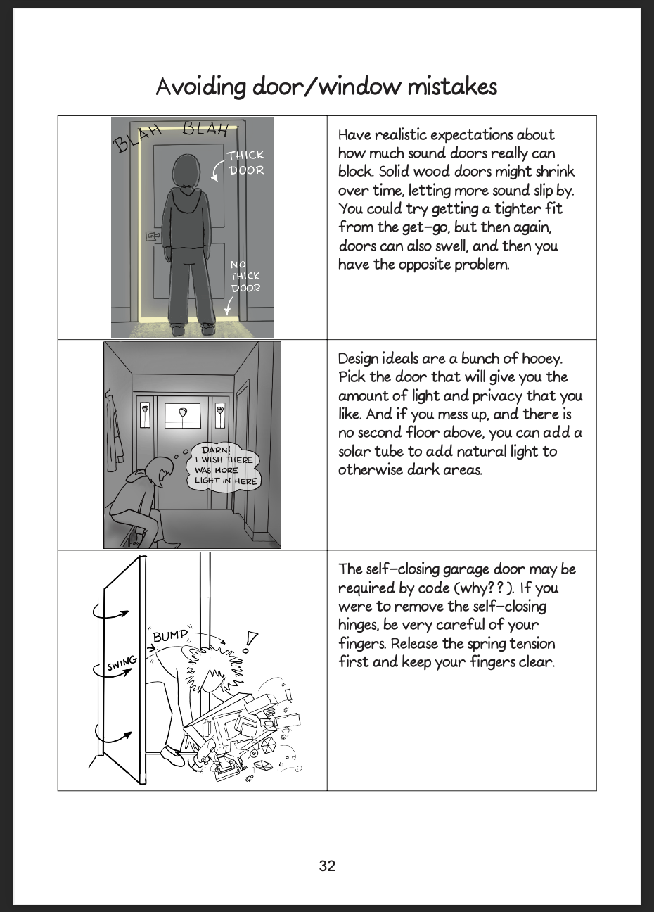 A remodeling mistakes comic book - image 1 - student project