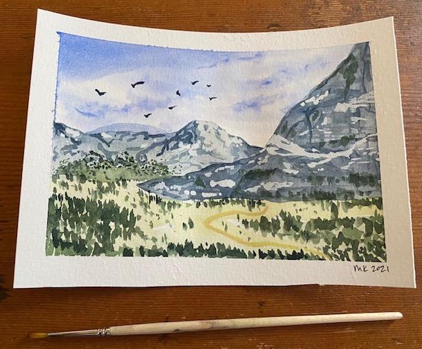 Mountains - image 1 - student project