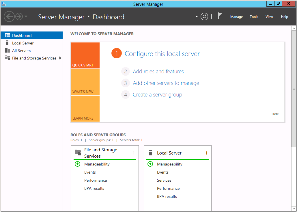 First Domain Controller - image 1 - student project