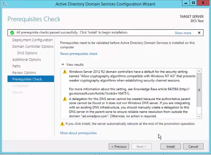 First Domain Controller - image 4 - student project