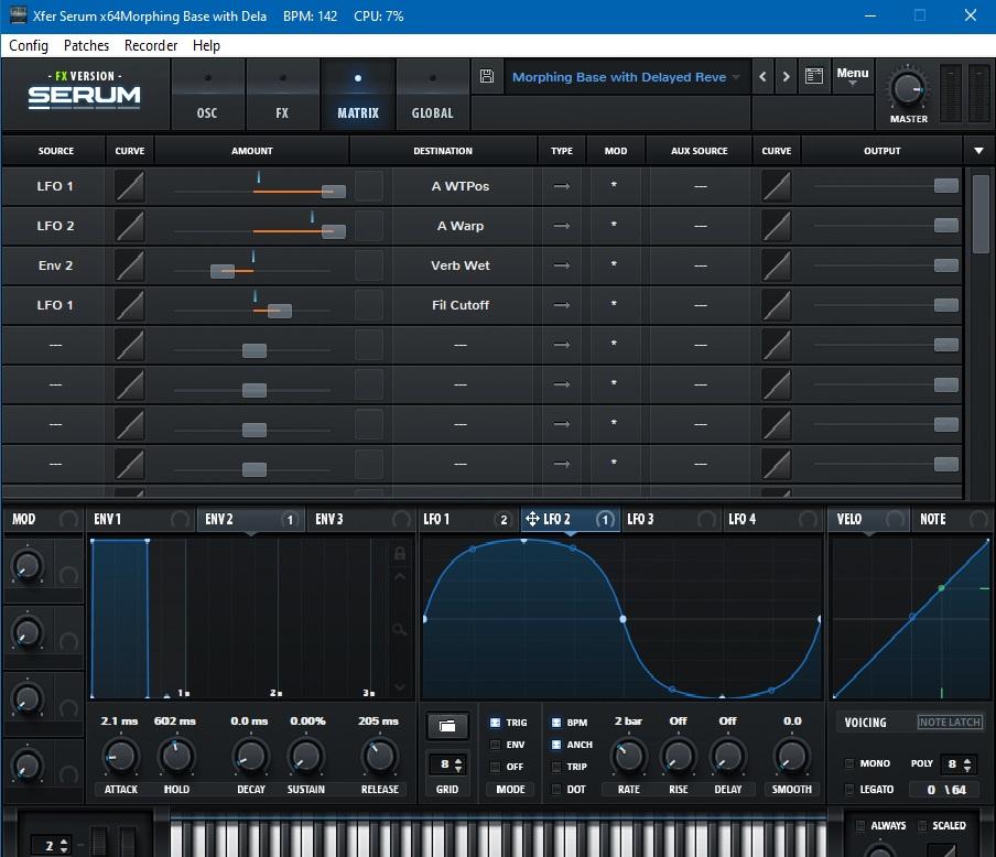 Class Project: Serum Morphing Base with delayed reverb - image 3 - student project