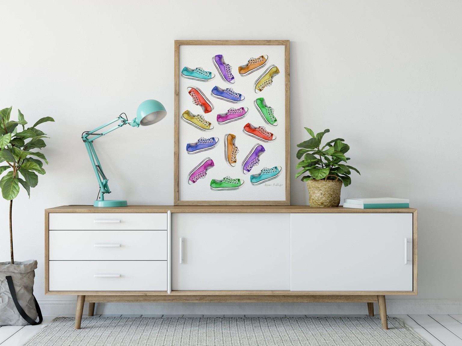Watercolors on Society6 - image 3 - student project