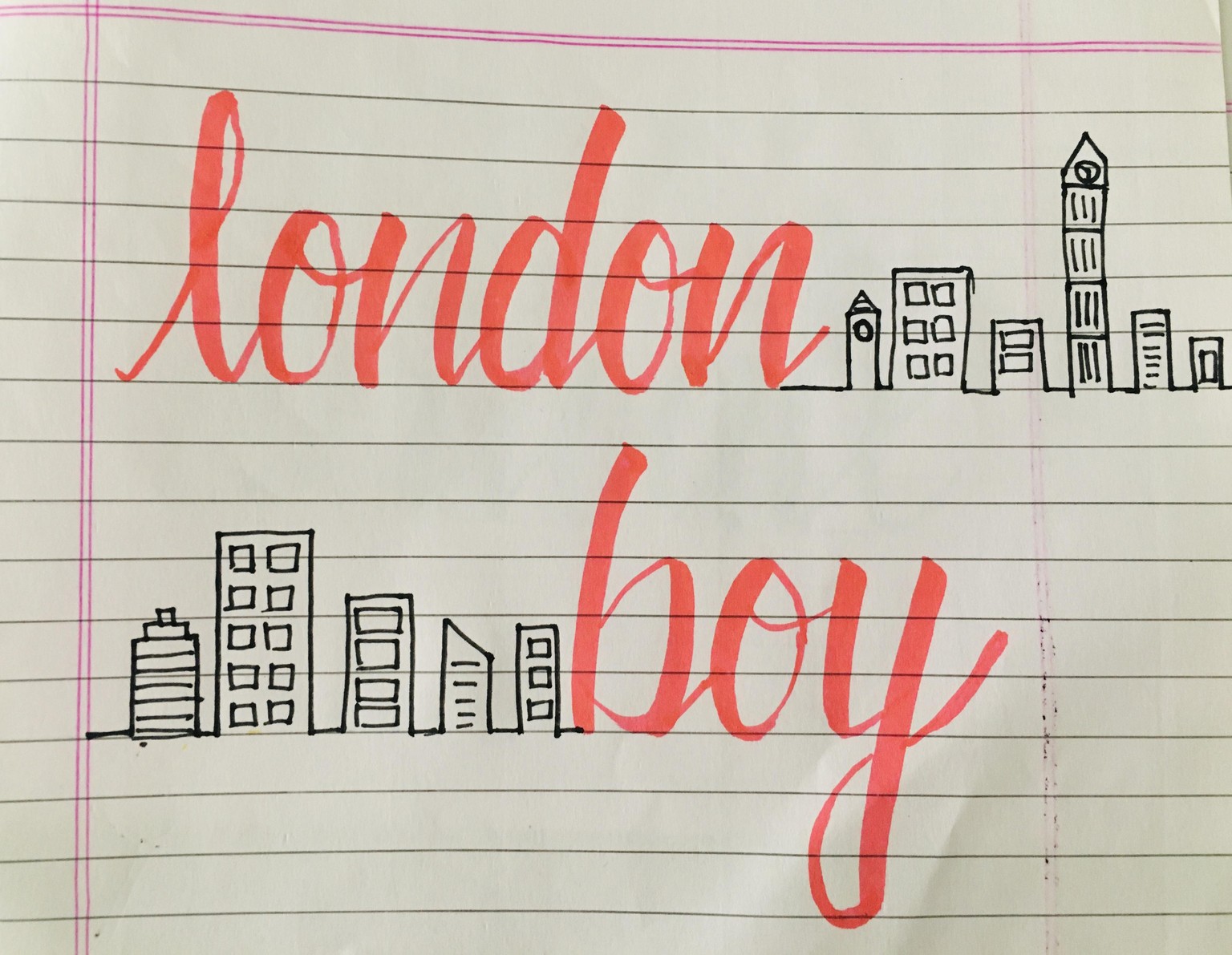 Brush pen calligraphy - image 2 - student project