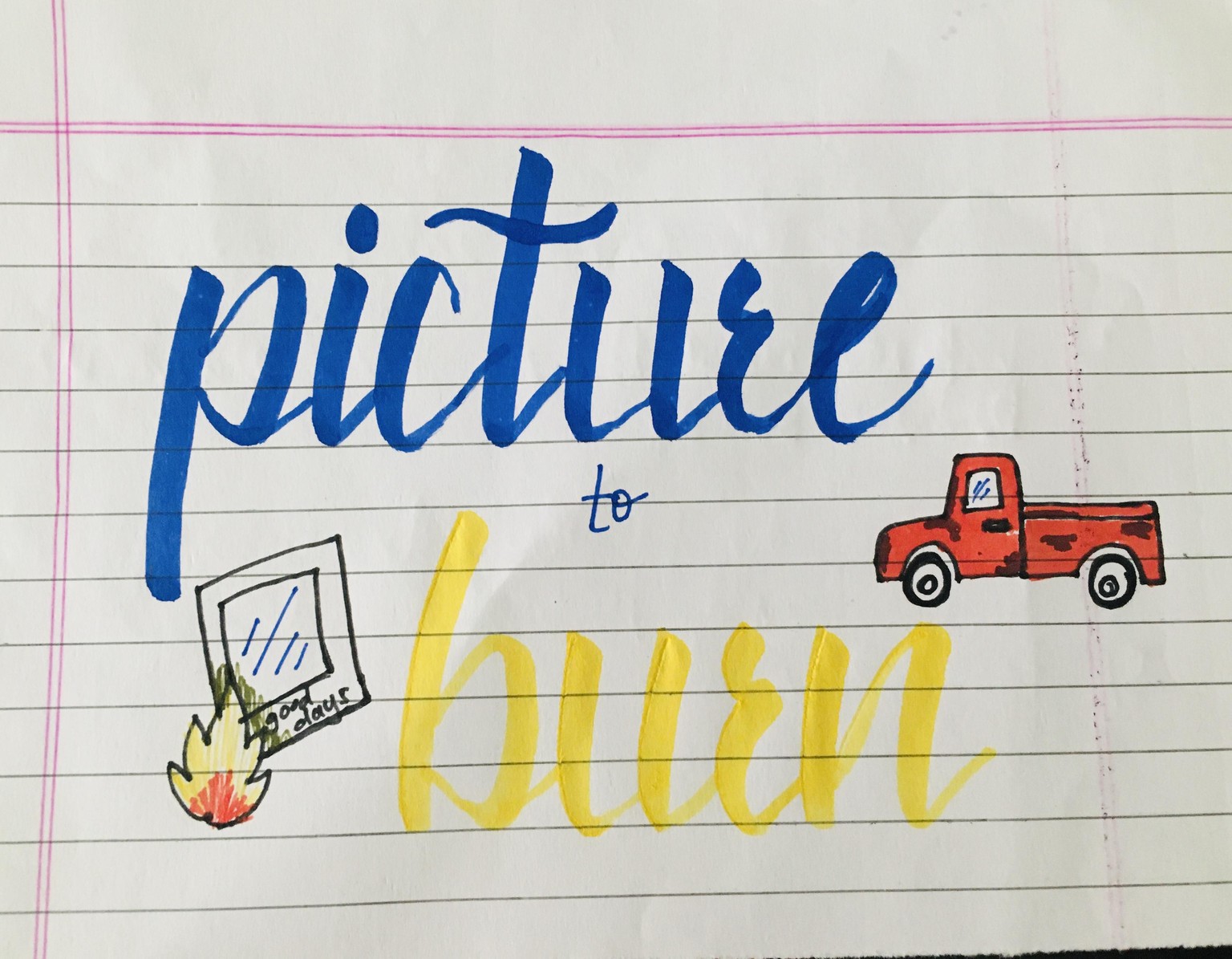 Brush pen calligraphy - image 5 - student project