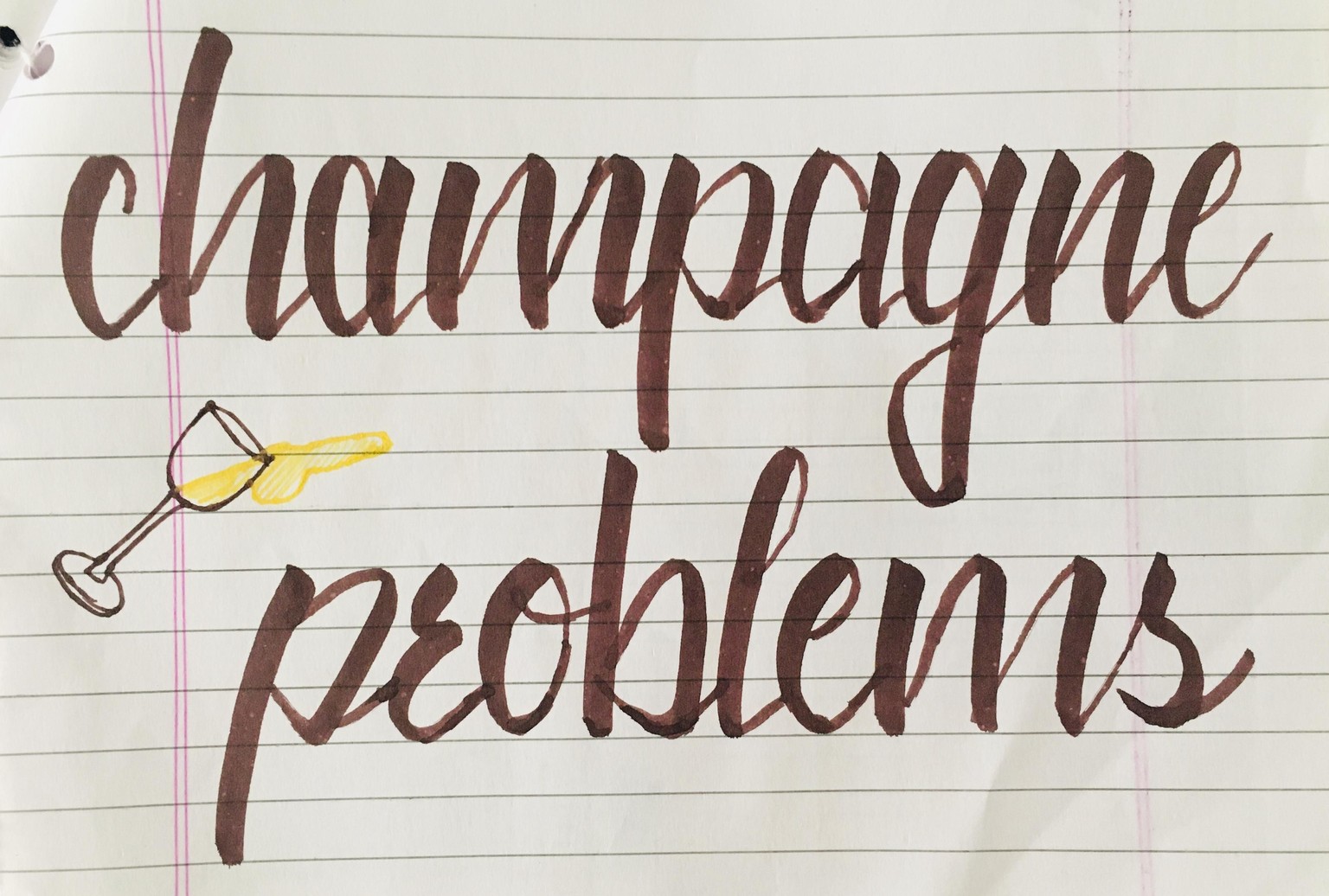Brush pen calligraphy - image 3 - student project