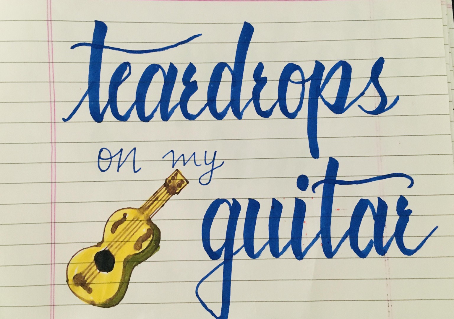 Brush pen calligraphy - image 6 - student project