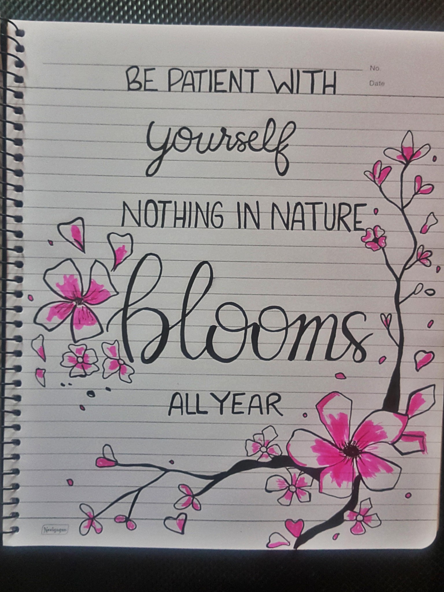 Be Patient with Yourself - image 1 - student project