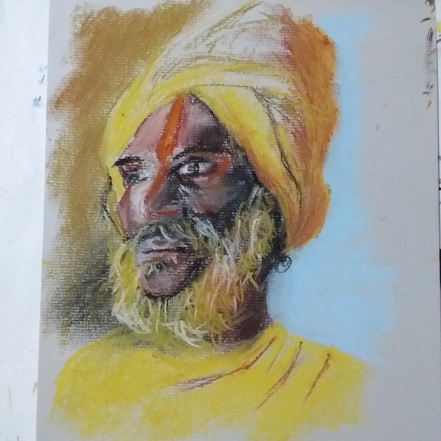 Frist projects with pastels in Skillshare - image 1 - student project