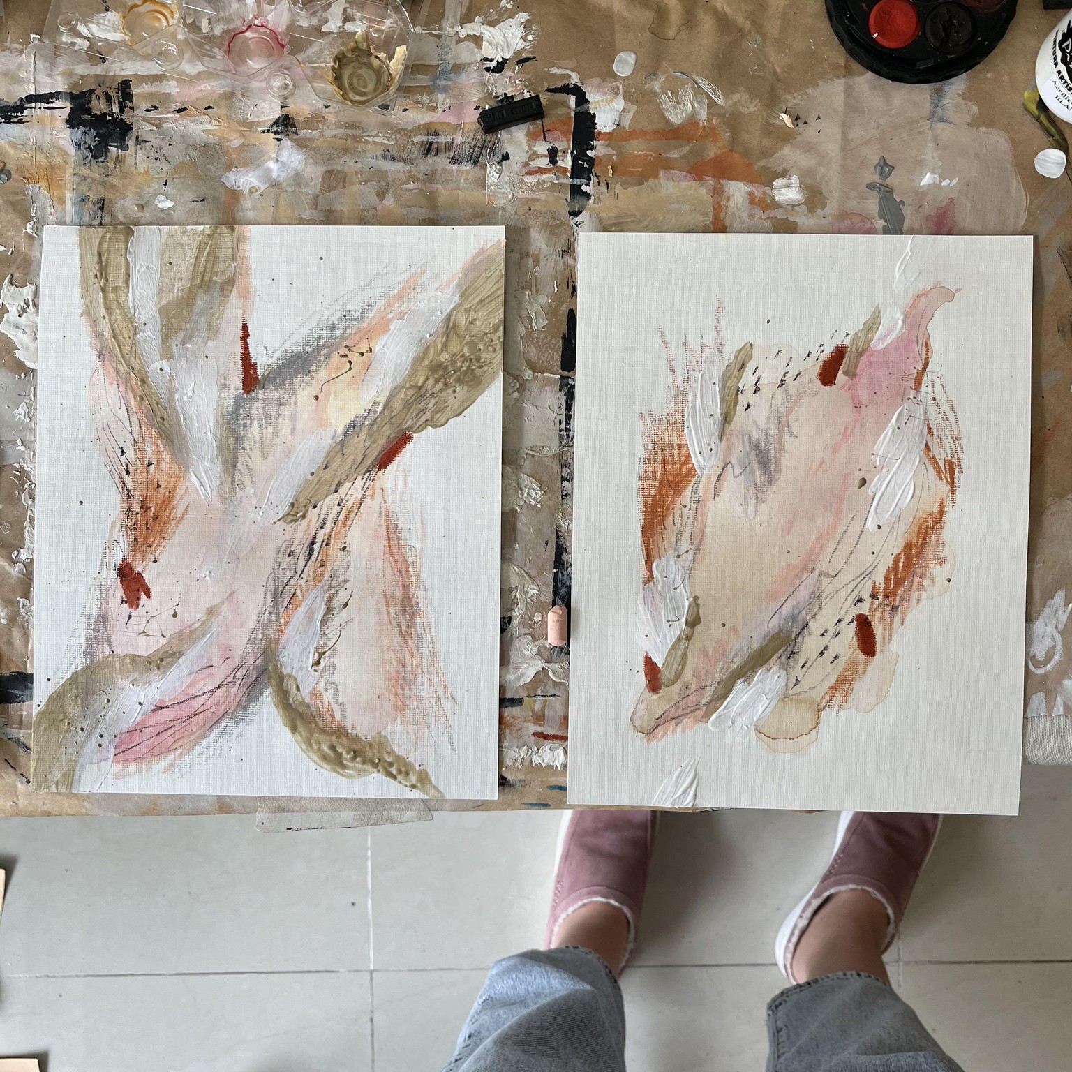 Abstract painting - image 2 - student project