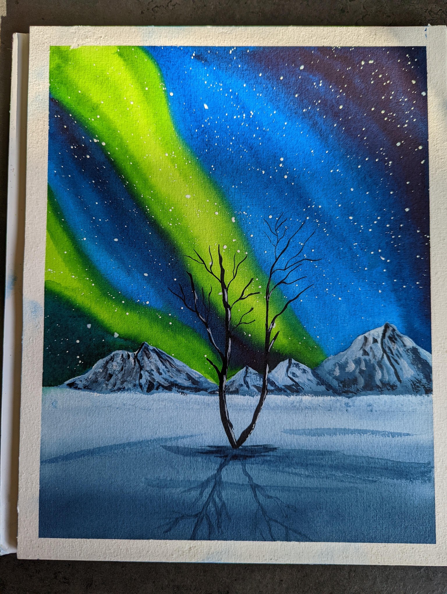 Northern lights - image 1 - student project