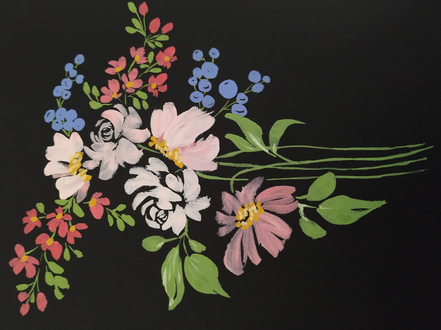 My first ever gouache painting - image 1 - student project