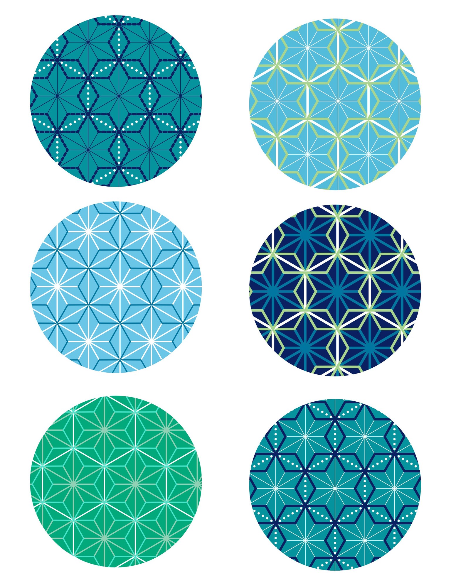 Asanoha Patterns - image 1 - student project