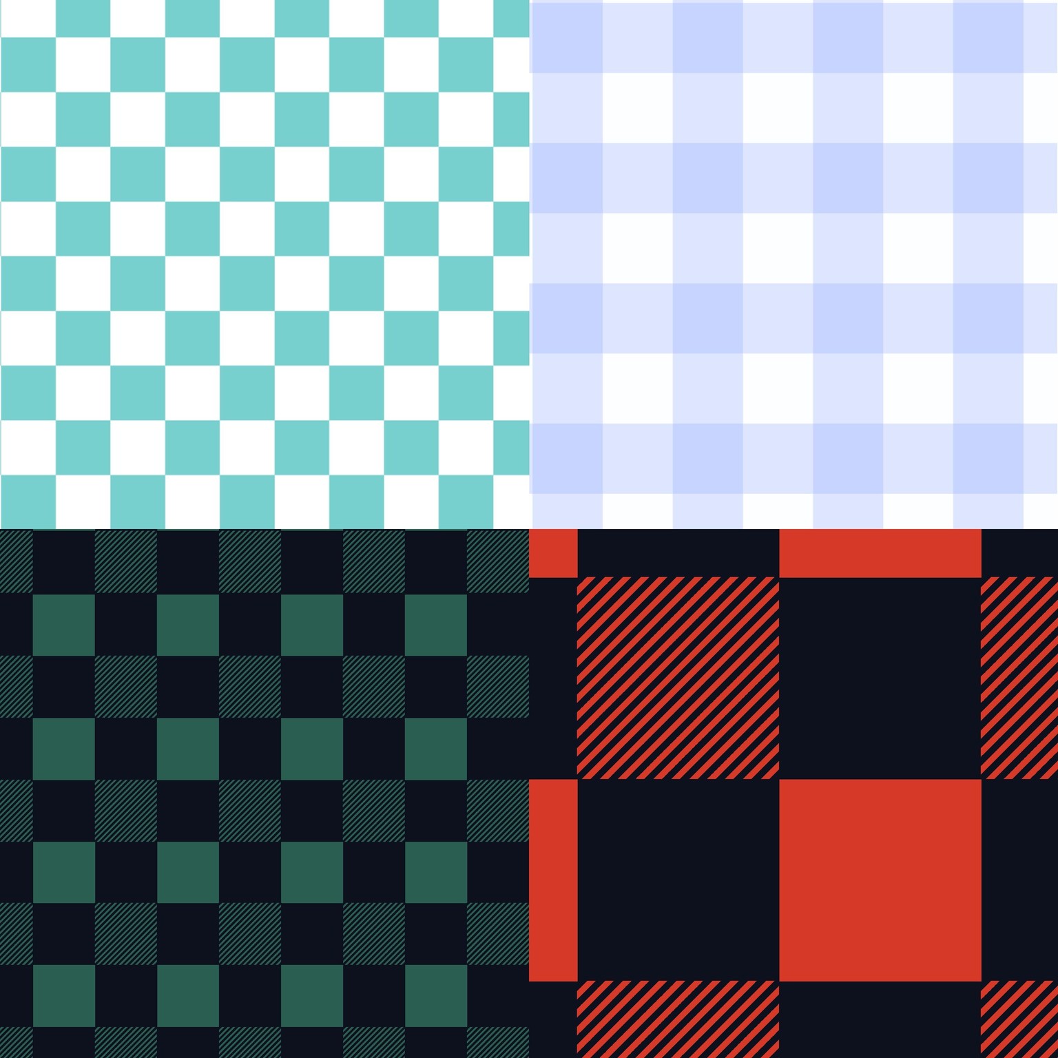 Checks Gingham Buffalo Plaid - image 1 - student project