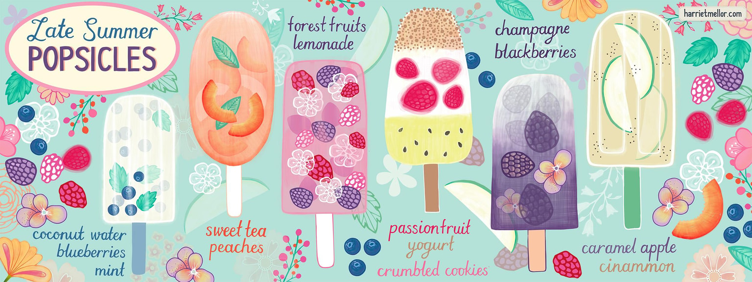 Late Summer Popsicles - image 1 - student project