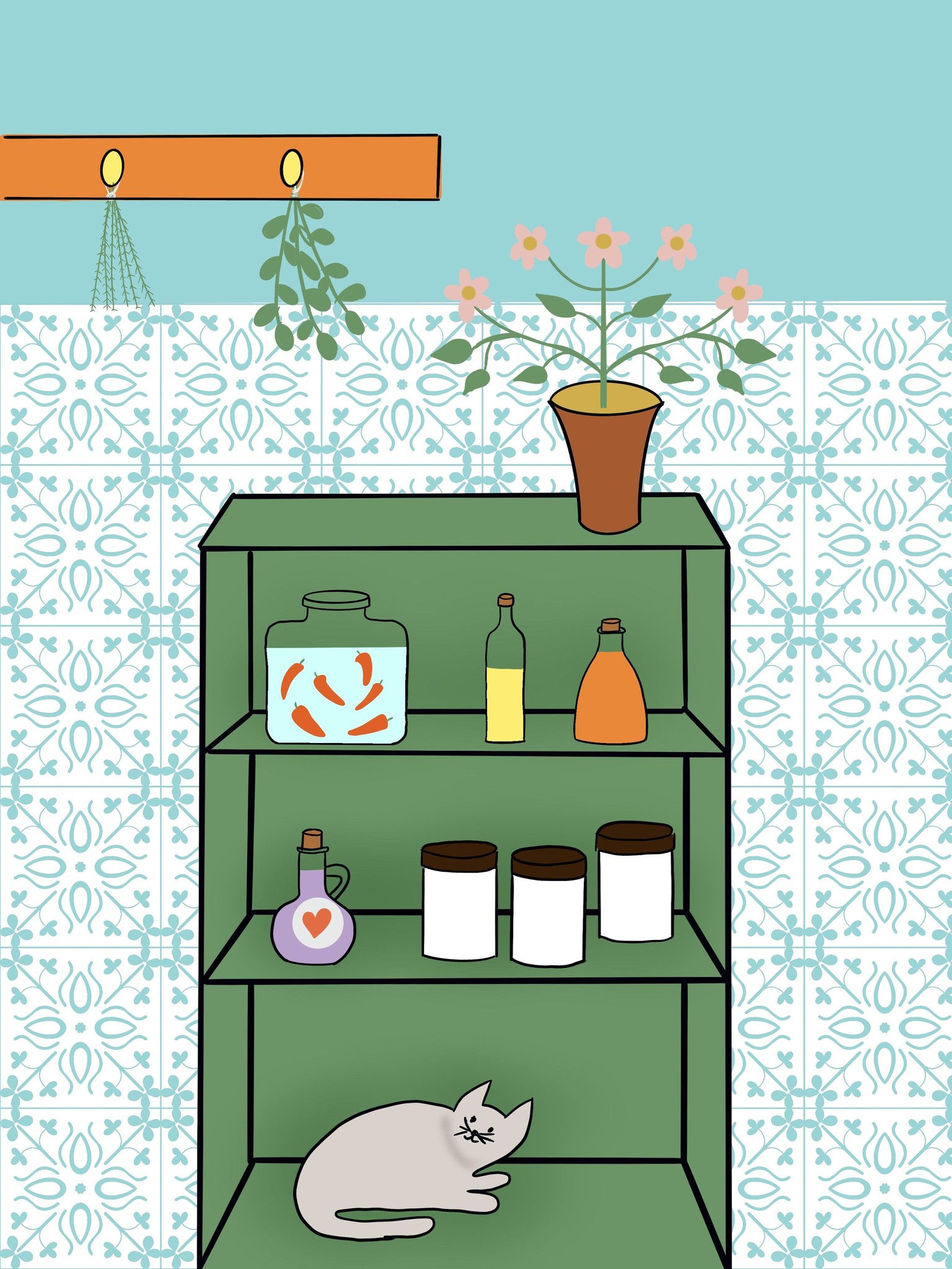 Patterned wall - image 1 - student project