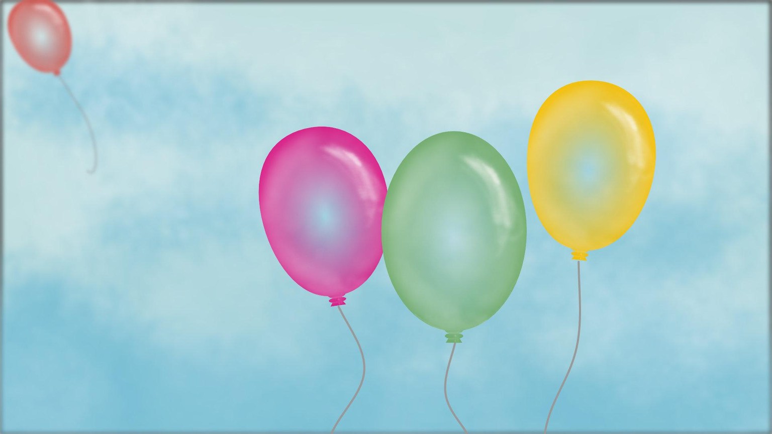 Neon fun - and balloons! - image 2 - student project
