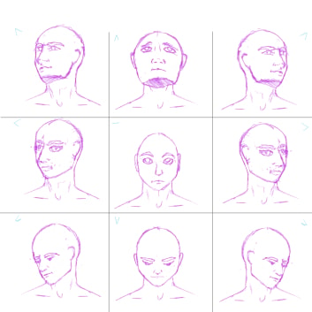 Head positions - image 1 - student project