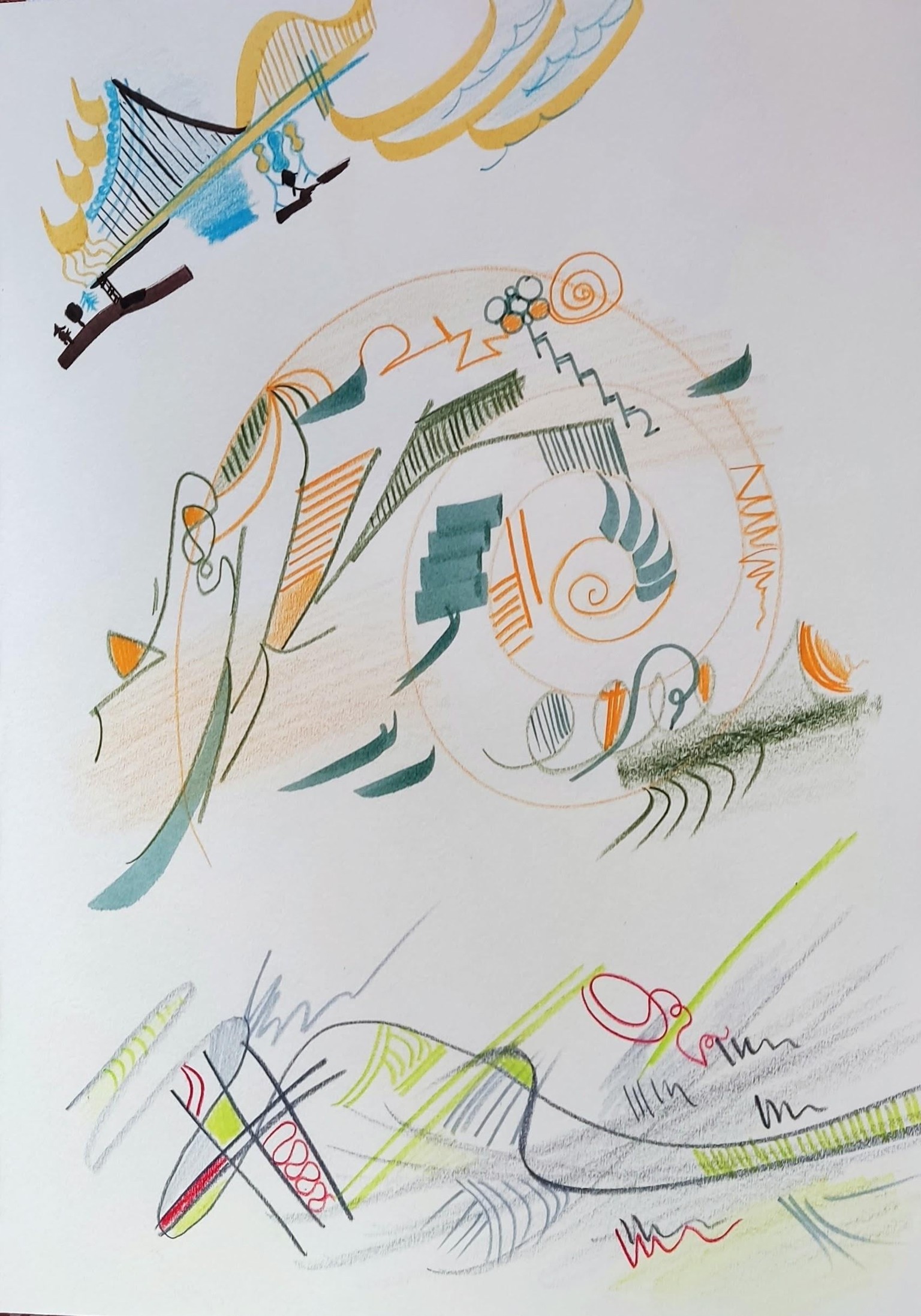 Mindful doodling focused on colour - image 1 - student project