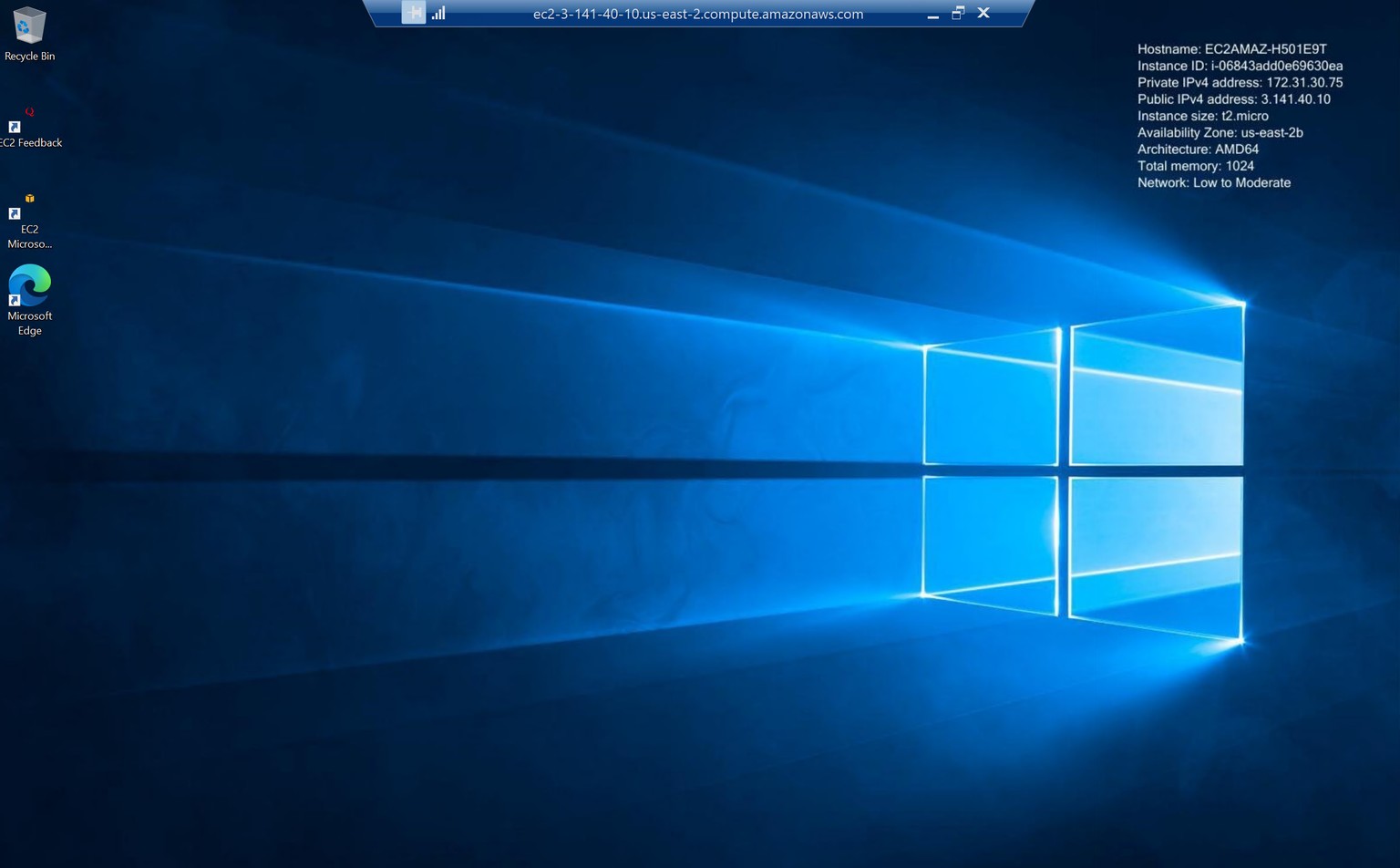 Windows Server RDP Project - RH - image 1 - student project