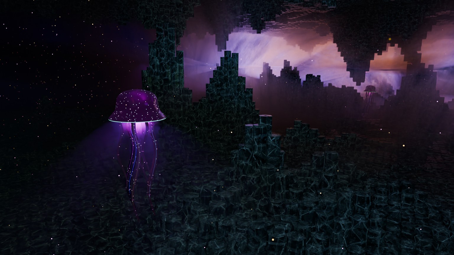 Alien Caverns - image 7 - student project