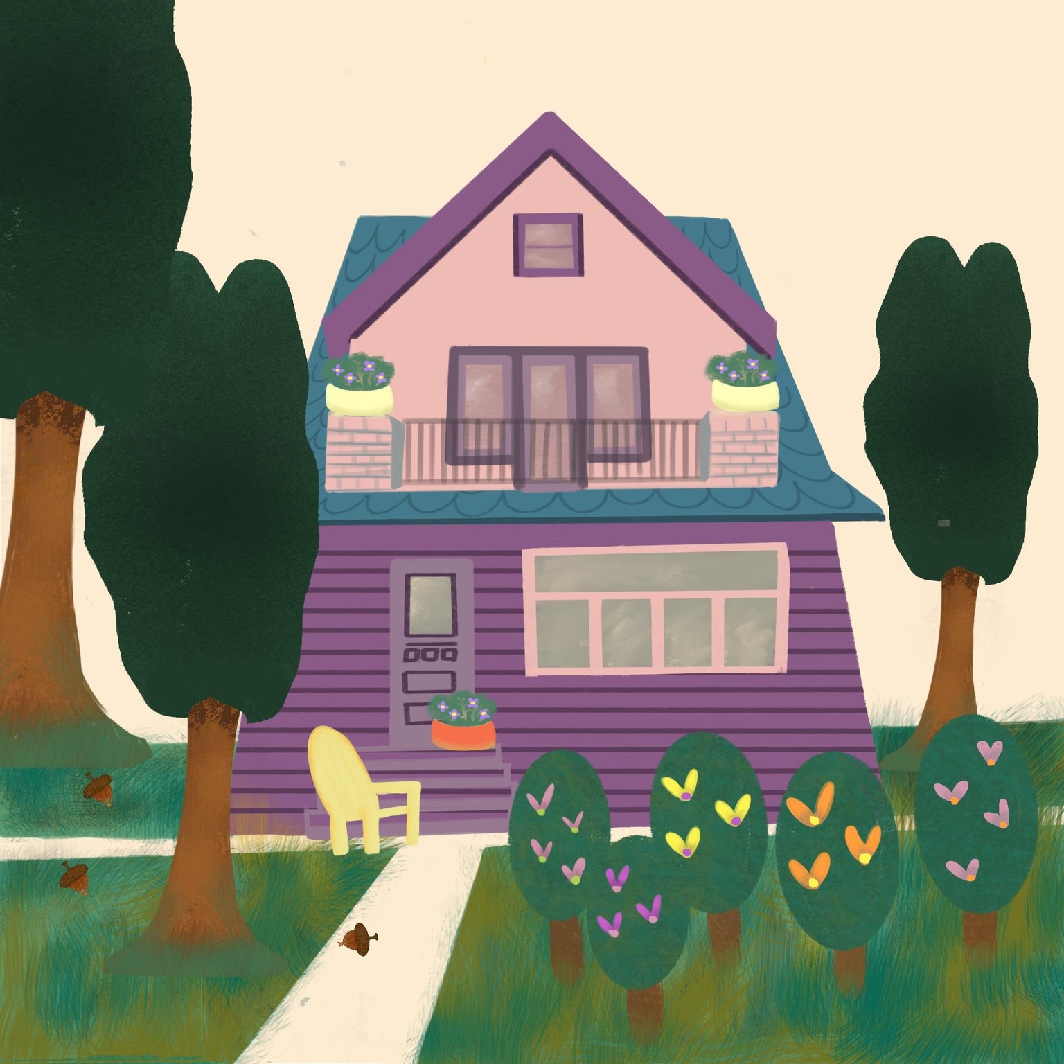 Sweet Little House Scene - image 1 - student project