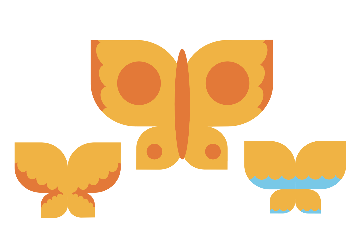 Drawing Butterflies in Illustrator - image 6 - student project