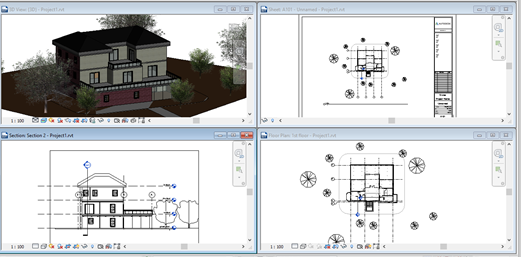 Revit project - image 1 - student project