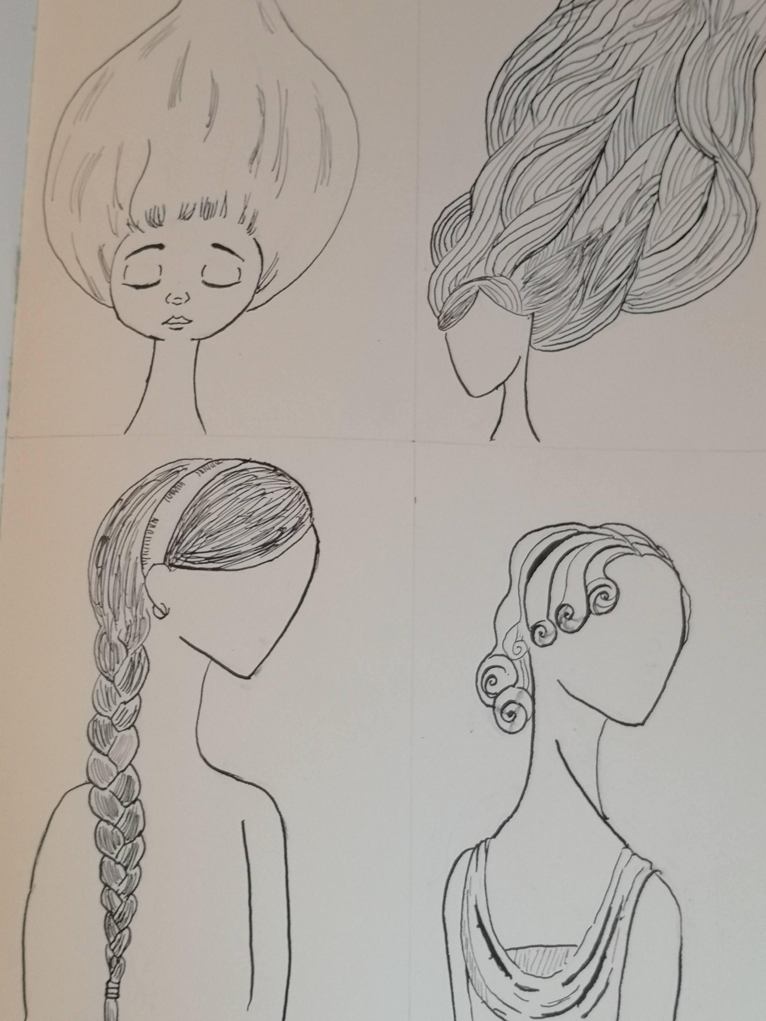 Drawing with a dip pen - image 1 - student project