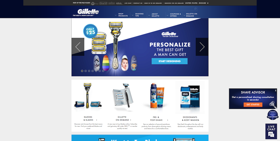 Comparing Harry's & Gillette - image 1 - student project