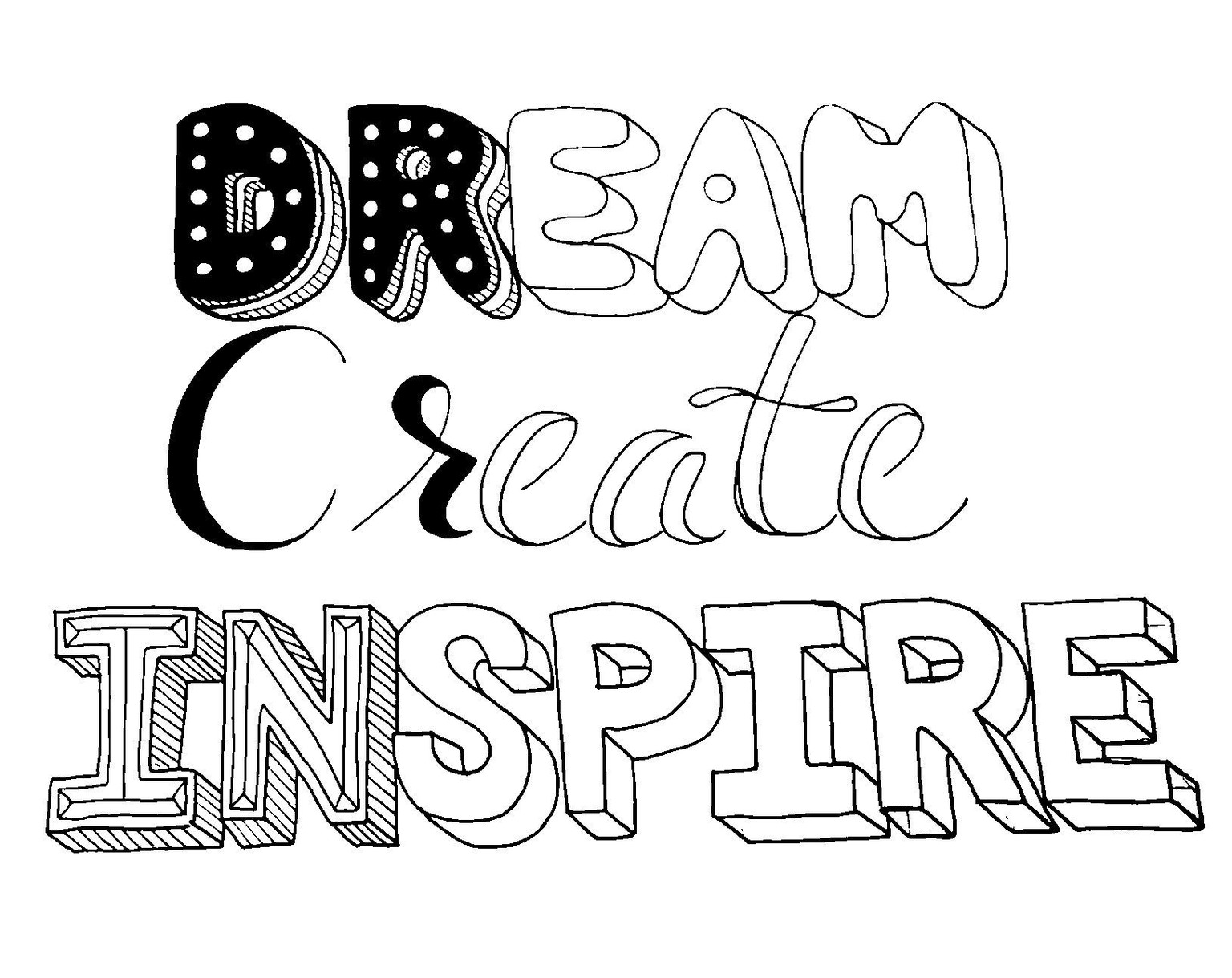 Dream Create Inspire - image 4 - student project
