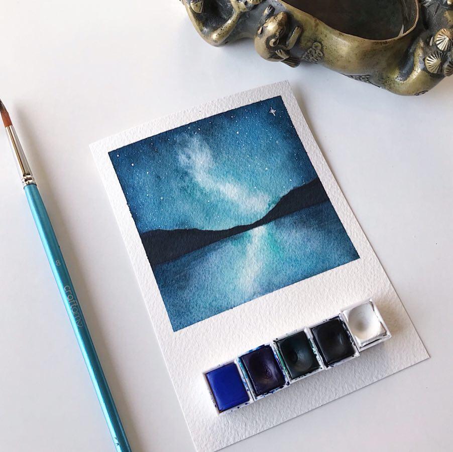 Polaroid Galaxies - image 2 - student project