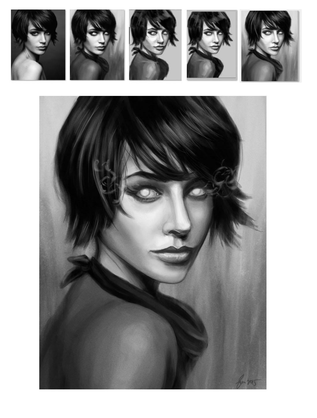 Portrait Painting - image 15 - student project
