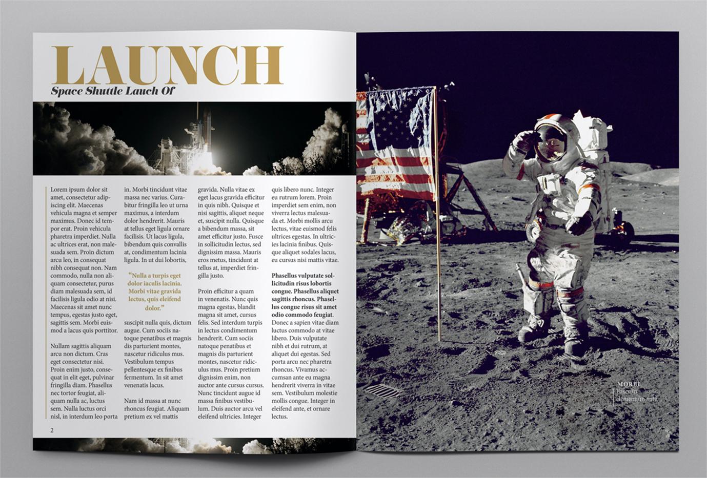 SPACE MAGAZINE - image 2 - student project