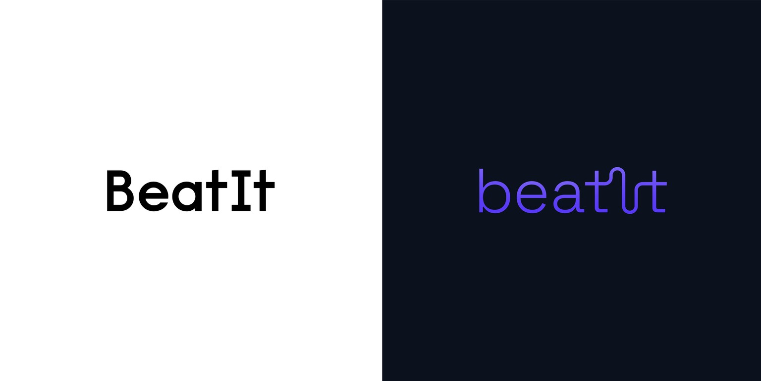 BeatIt Logotype - image 1 - student project