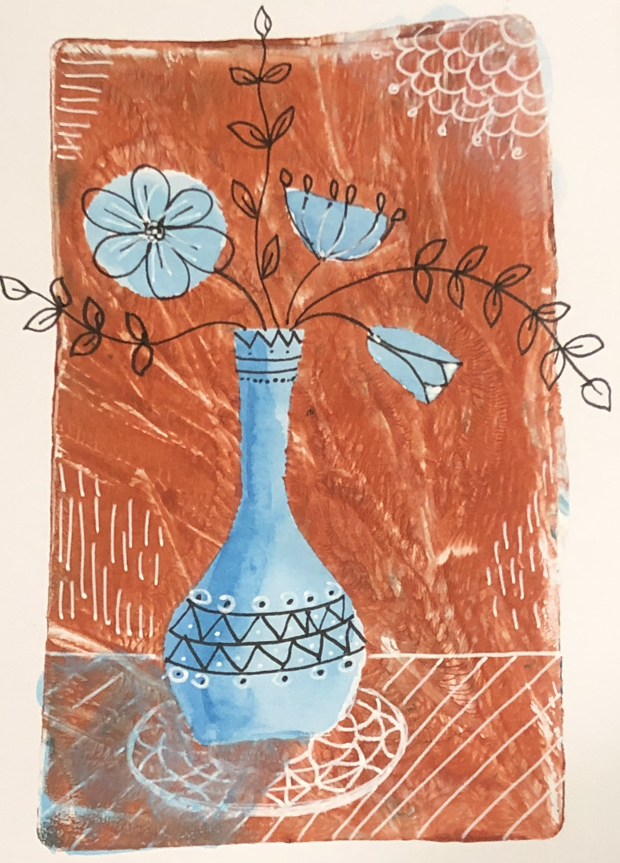 First Gel Print! - image 1 - student project