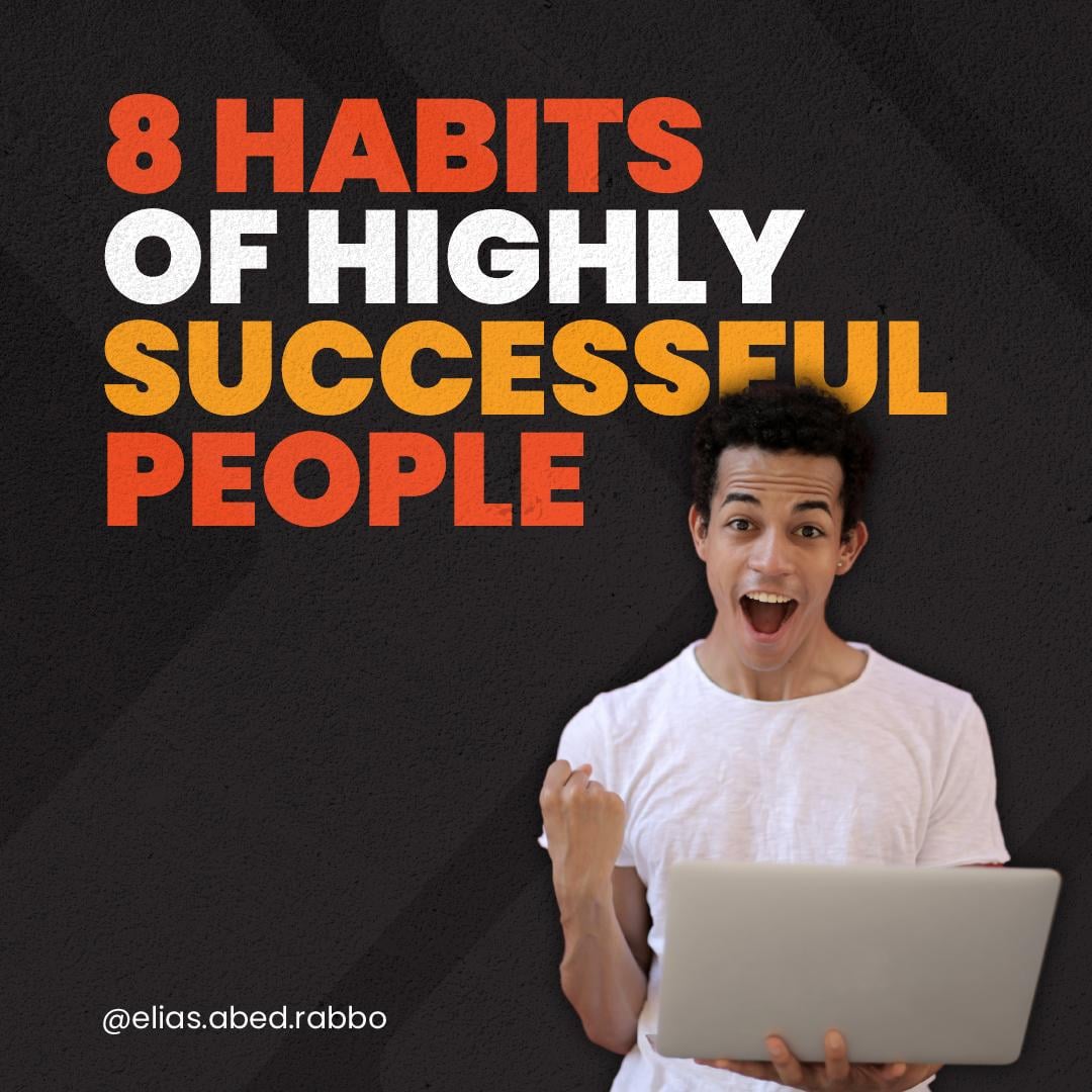 8 Habits  of Highly Successful People - image 1 - student project