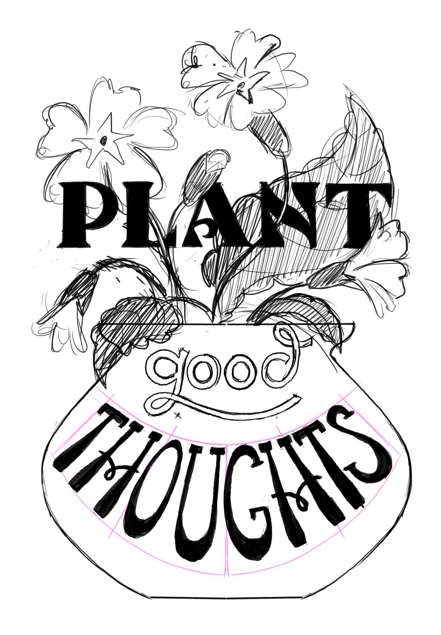 My first (complete) lettering project - image 3 - student project