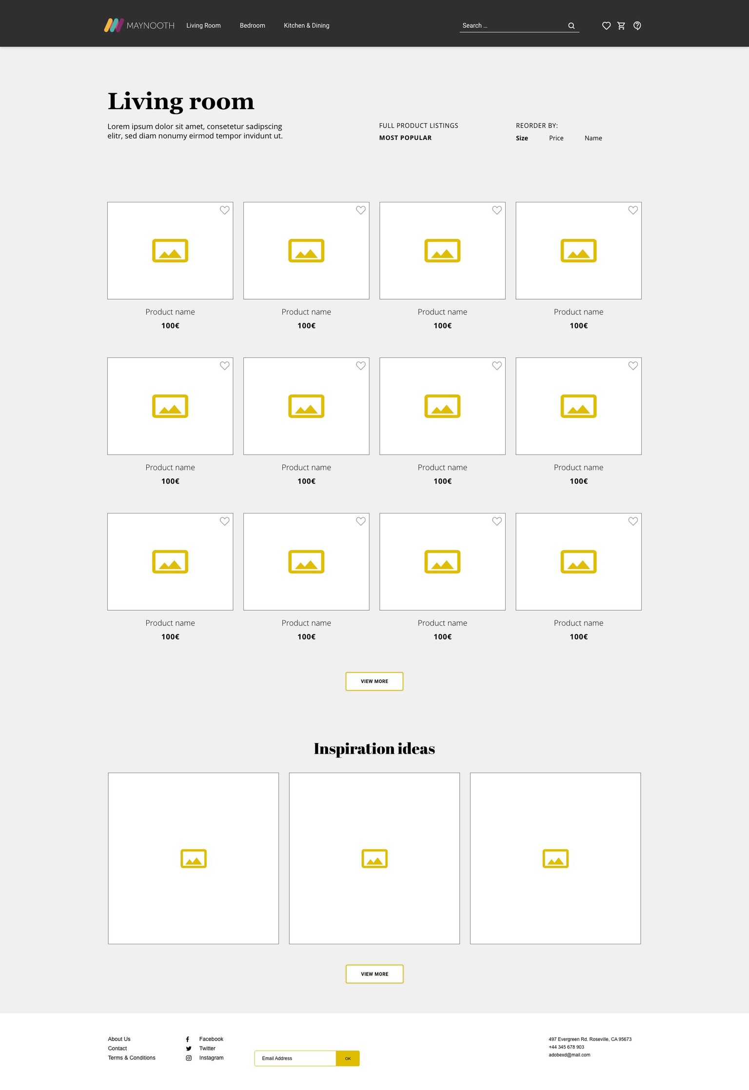 Class Project Wireframe (gif) - image 4 - student project