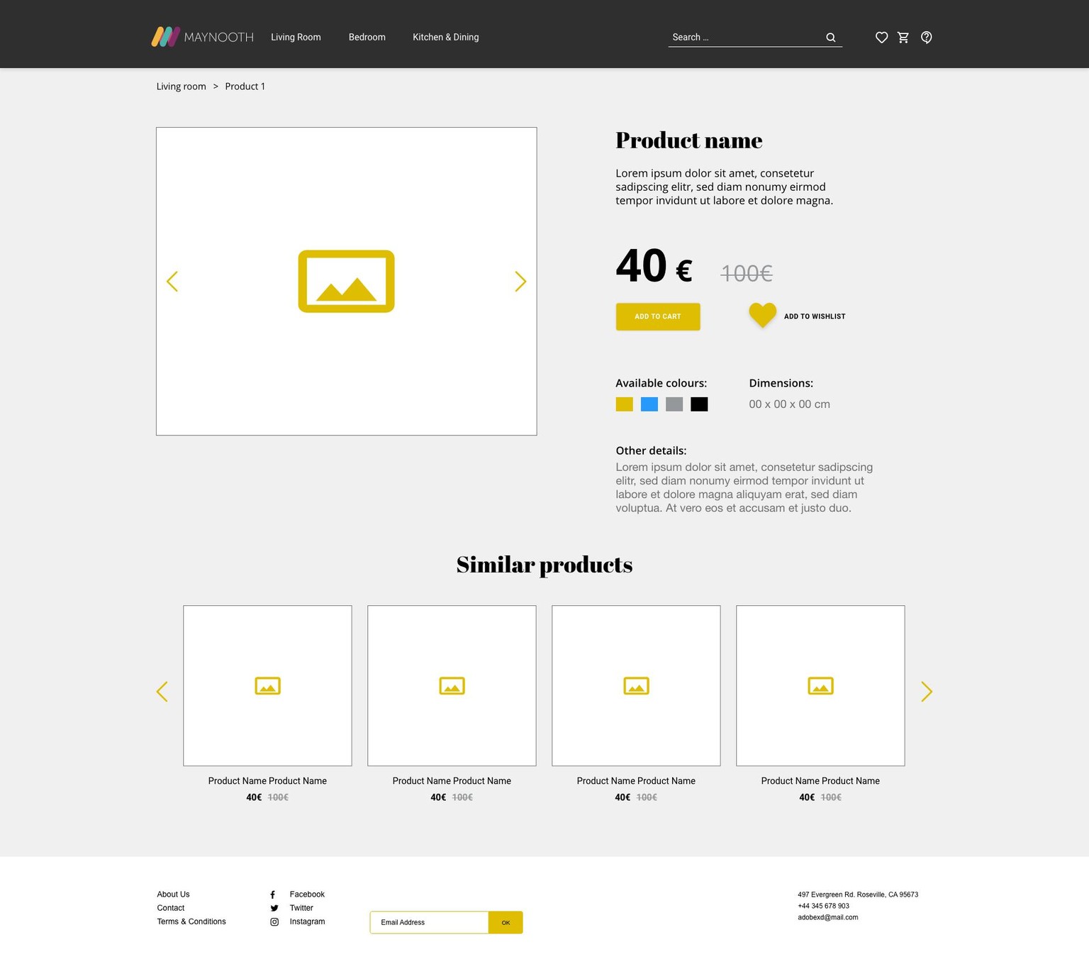 Class Project Wireframe (gif) - image 5 - student project